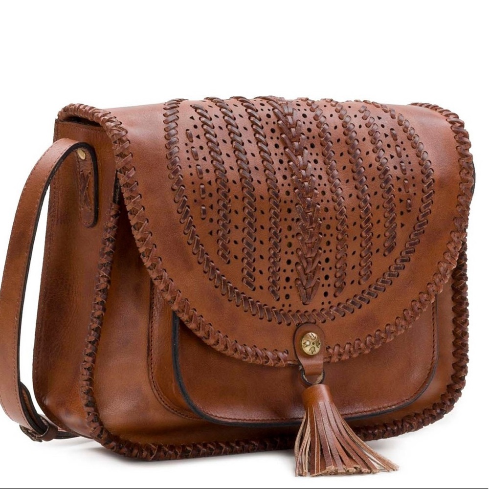 Leather Braided Barattoli Cross-Body Bag